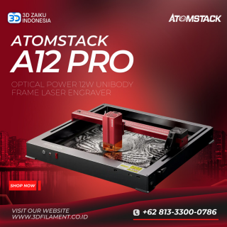 Original Atomstack A12 Pro Unibody Laser Engrave Machine Full Terakit
